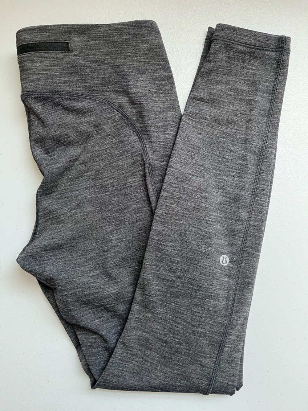Lululemon Invigorate High-Rise Tight – Size 8 – Heathered Grey
